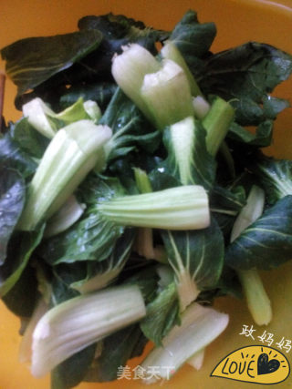 Stir-fried Sea Rice with Canola recipe