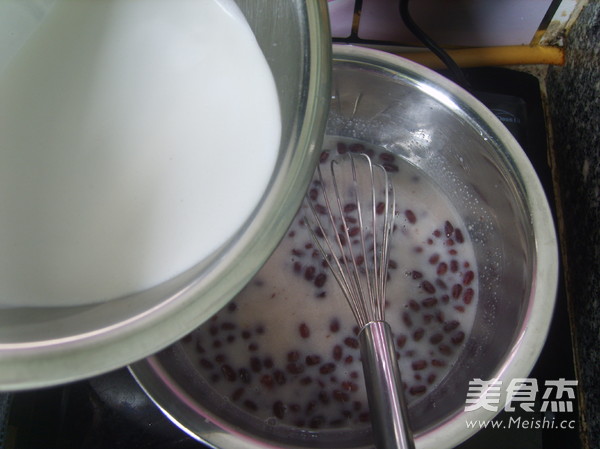Coconut Red Bean Cake recipe