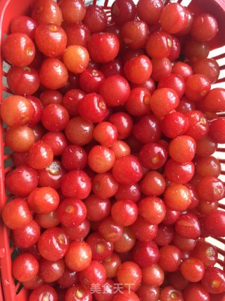 # Fourth Session Baking Contest and is A Love to Eat Festival# Live Up to The Spring and Live Up to The Qing——cherry Sauce recipe