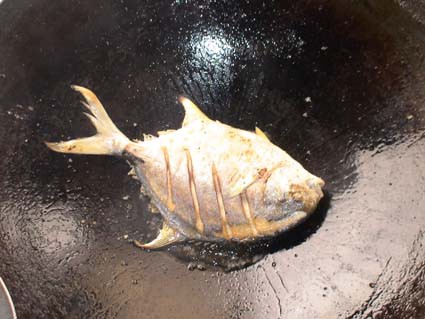 Braised Yellow Pomfret recipe