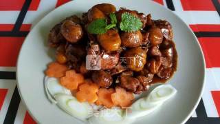 Braised Chicken with Chestnuts recipe