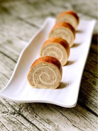 Smoked Tofu Skin Pork Roll recipe