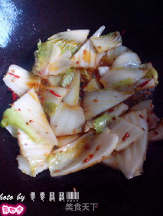 Yuxiang Cabbage-lazy Quick Hand Dishes recipe