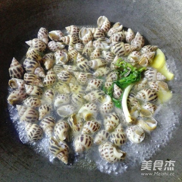 Ginger Scallion Whelk recipe