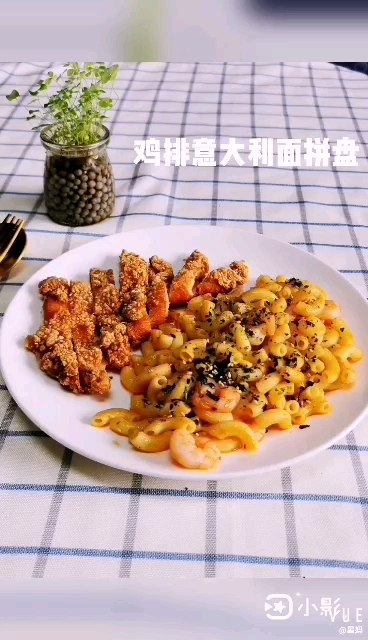 Chicken and Macaroni Double Fight recipe