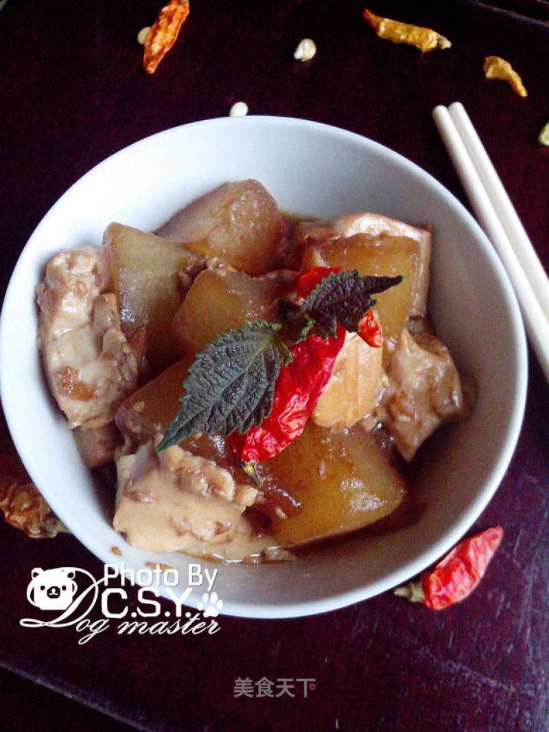 [the Taste of Braised Stew] Winter Melon Braised Soft Tofu recipe