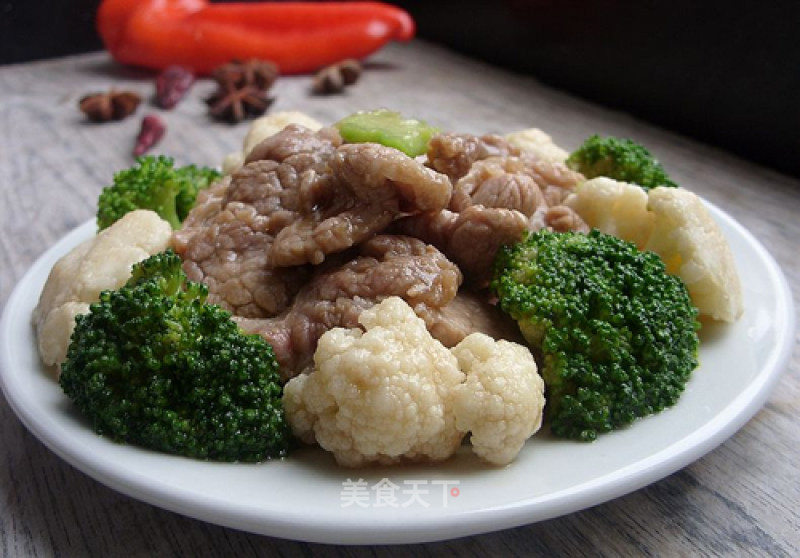 Light Meat Dishes-------------------shuanghua Beef recipe