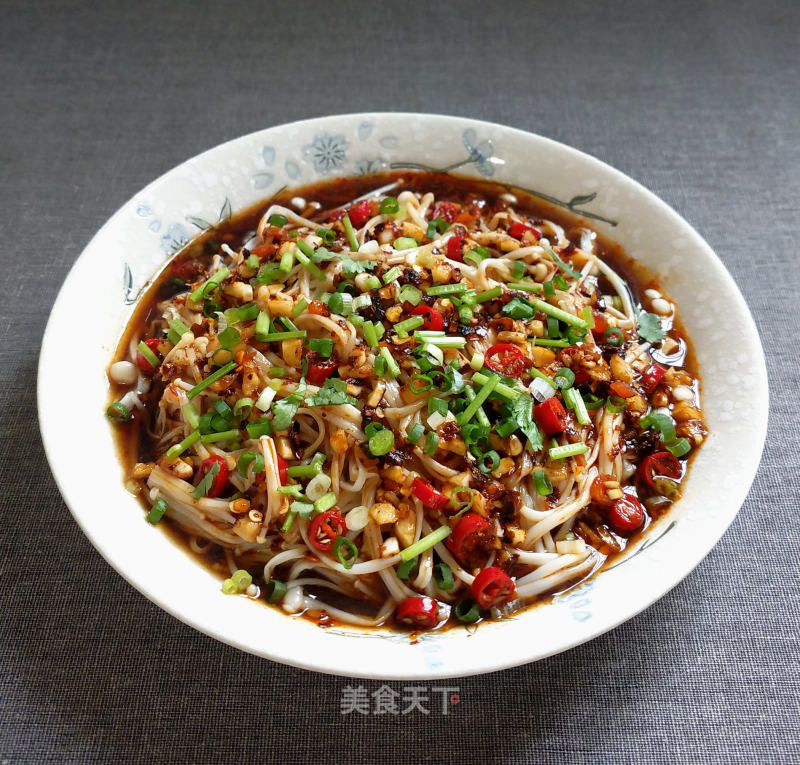 Spicy Cold Mushroom recipe