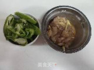 Stir-fried Chicken Breast with Green Peppers recipe