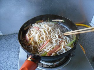 Mushroom Udon Noodles recipe