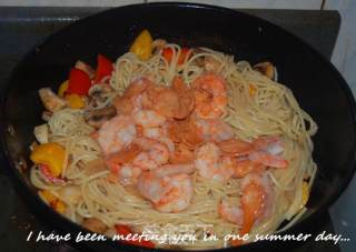 Italian Seafood Noodle recipe