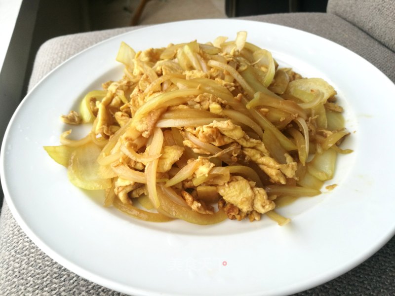 #trust之美# Scrambled Eggs with Onion recipe
