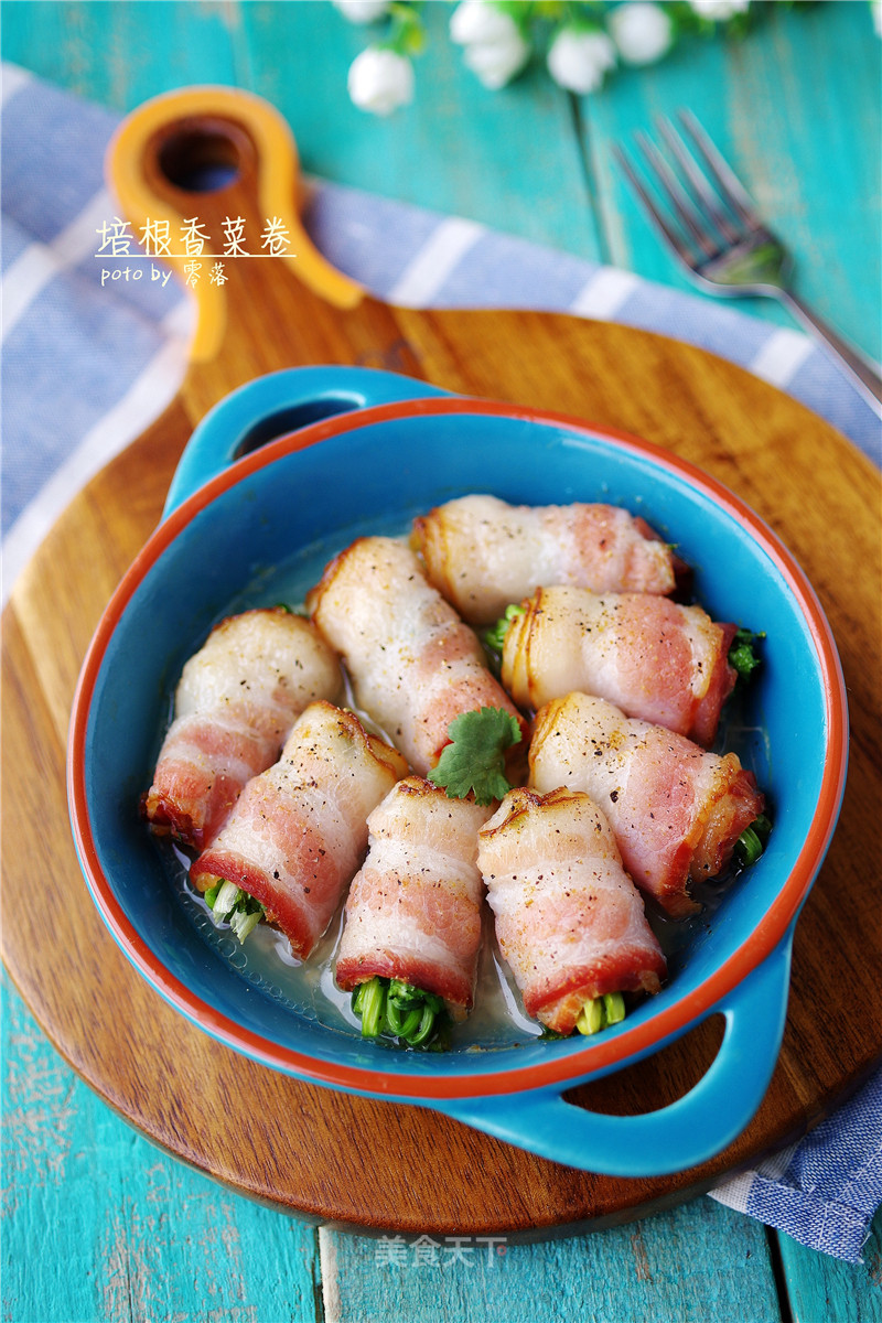 [sichuan] Bacon and Coriander Roll recipe