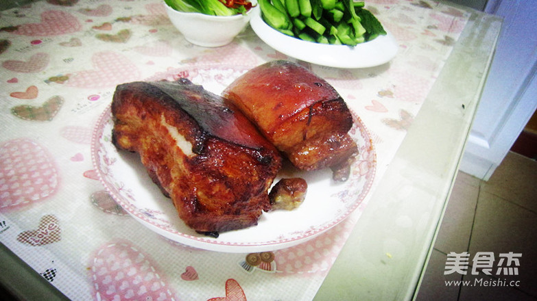 Barbecue Pork Belly Eclairs recipe
