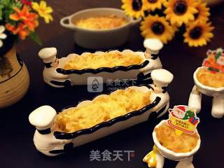 Baked Sweet Potato with Cheese recipe