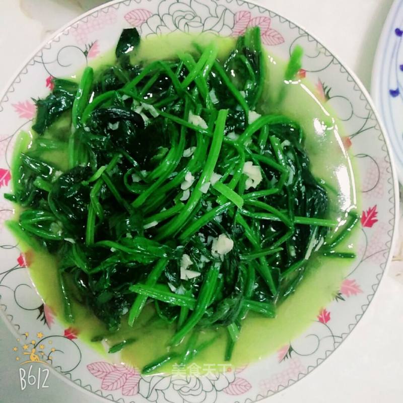 Garlic Spinach recipe