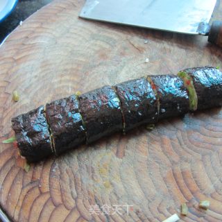 Pickle Ham Sushi Ball recipe