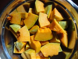 Coconut Sweet Potato Pumpkin Glutinous Rice Cake recipe