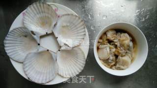 Steamed Scallops with Garlic Vermicelli recipe