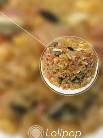 Fried Rice with Salmon in Spicy Sauce recipe