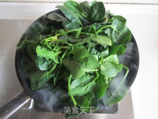 Scrambled Eggs with Spinach recipe