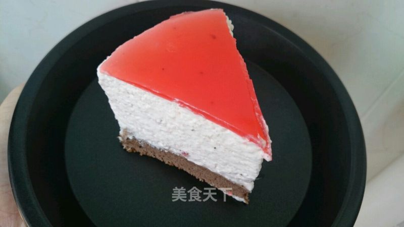 Strawberry Mirror Cocoa Mousse Cake recipe