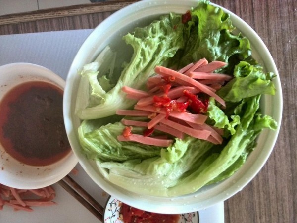 Spicy Red Oil Mixed Vegetables recipe