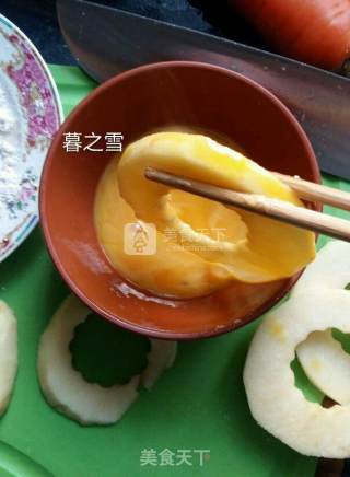 Fried Apple Ring recipe