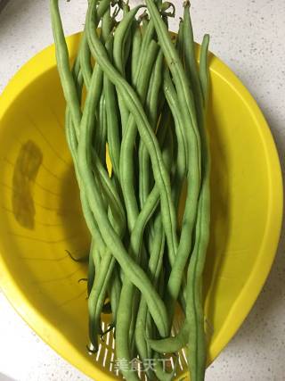 Stir-fried Pork with String Beans recipe