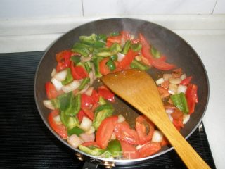 Tomato Black Pepper Butterfly Noodles recipe