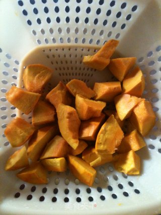 [ma Ma Small Kitchen] Jujube Pumpkin Congee recipe