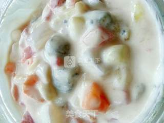 Yogurt Fruit Fishing recipe