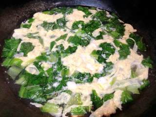 Lettuce Leaf Egg Drop Soup recipe