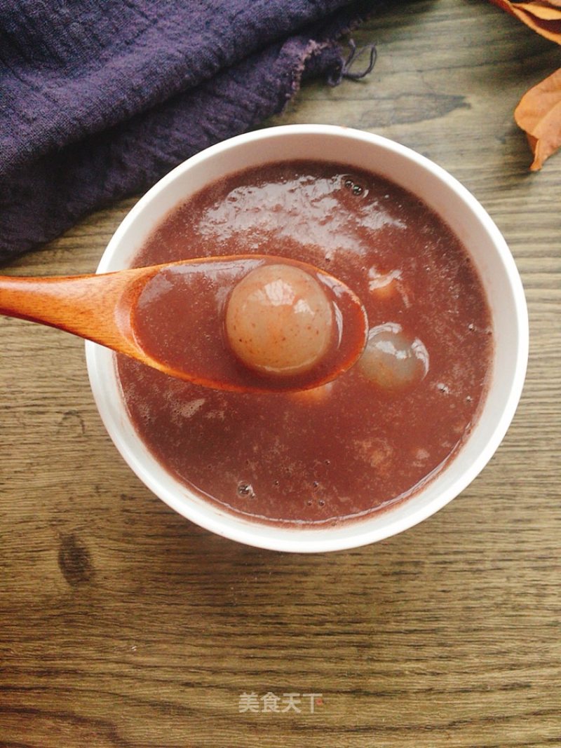 Longan and Yuanzi Red Bean Paste recipe
