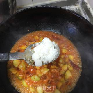 Fish Fragrant Loofah Shrimp and Egg recipe