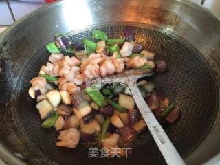 Eggplant and Shrimp recipe