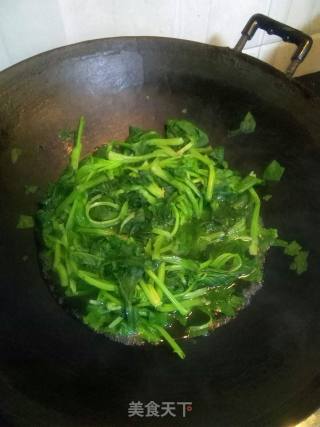 Garlic Spinach recipe
