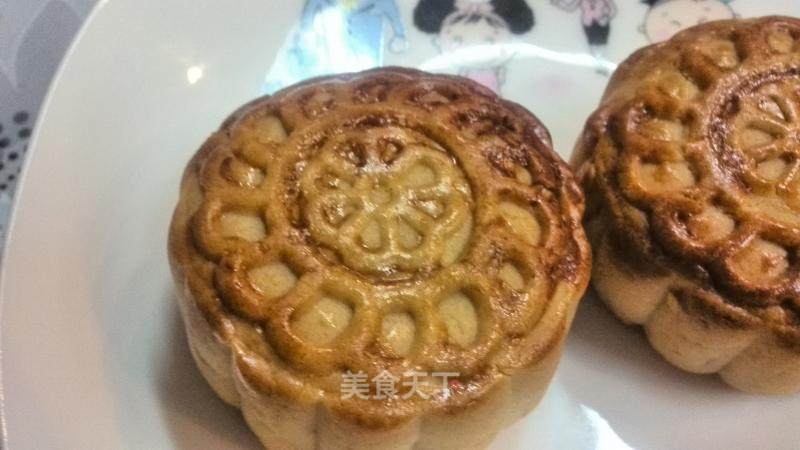 Purple Sweet Potato Mooncake recipe