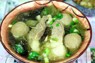 Pork Meatballs and Pickles in Clay Pot recipe