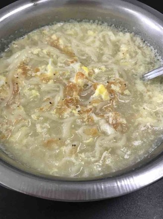 Shrimp Skin Egg Noodles recipe