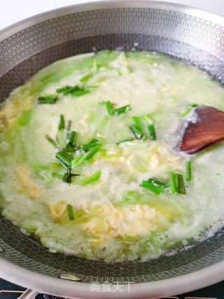 Loofah and Egg Soup recipe