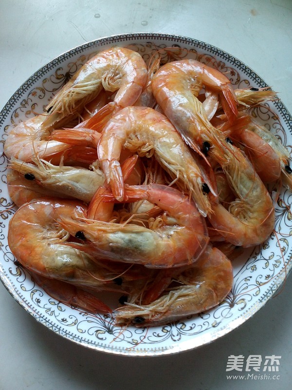 Microwave Dried Shrimp recipe