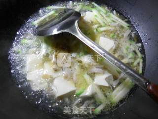 Three Silk Tofu Soup recipe