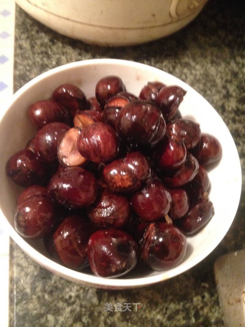 Stir-fried Chestnuts with Sugar in Rice Cooker recipe