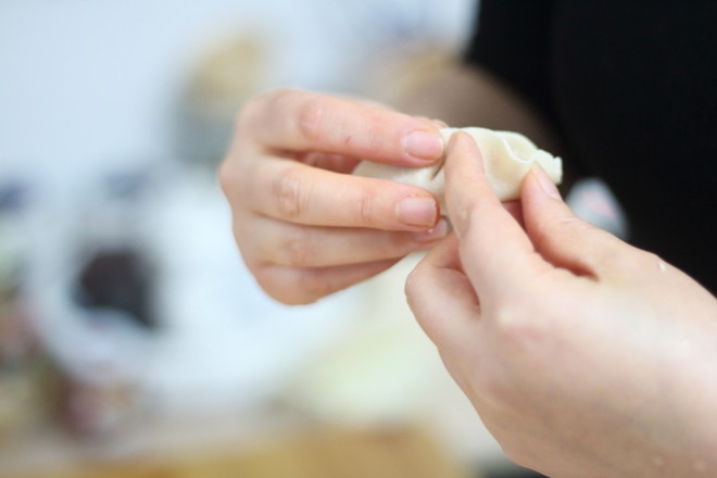 Pork and Chinese Cabbage Dumplings recipe