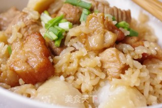 Eat Rice in A Different Way. . . Pork Taro Rice recipe