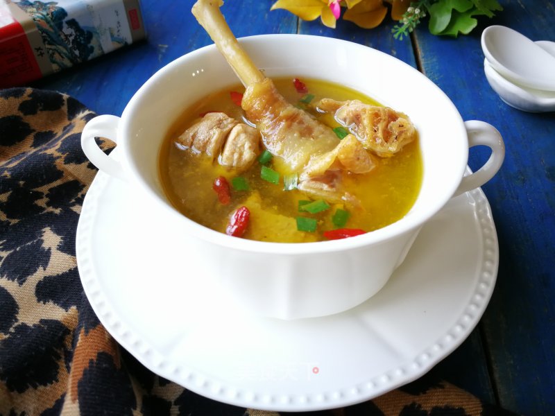 【hunan】red Ginseng and Wolfberry Chicken Soup recipe