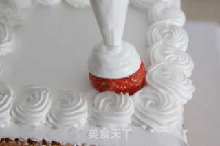 [tomato Recipe] Christmas Strawberry Snowman Cake-strawberry Control Snowman Cake recipe