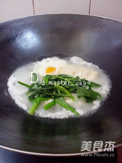 Choy Sum Egg Noodles recipe