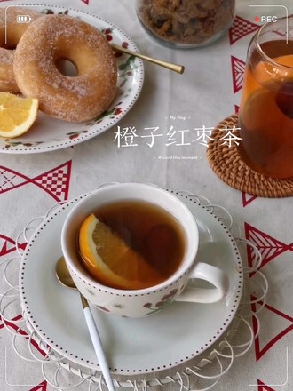 Orange Jujube Tea